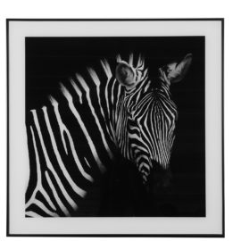 Schilderij Zebra S Zwart/Wit Woonaccessoires countryfield