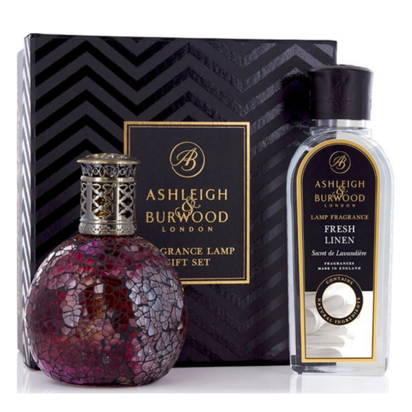 Ashleigh & Burwood Rose Bud + Fresh Linen Geurlampset S Ashleigh & Burwood
